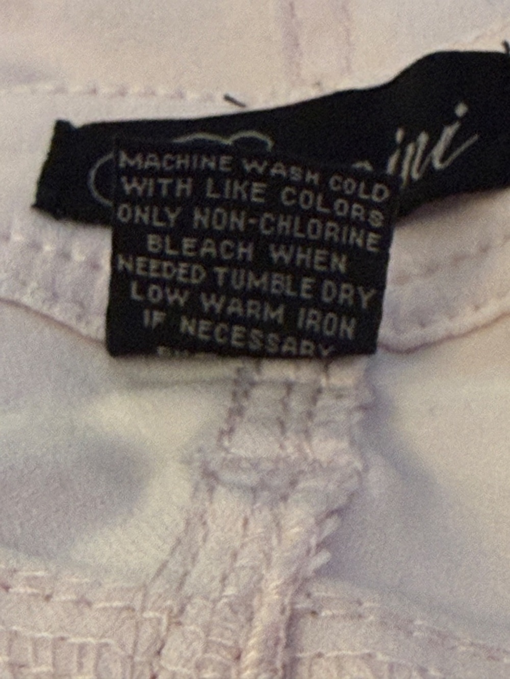 Light Pink Baccini Brand Jeans (Size 8) - Picture 3 of 9